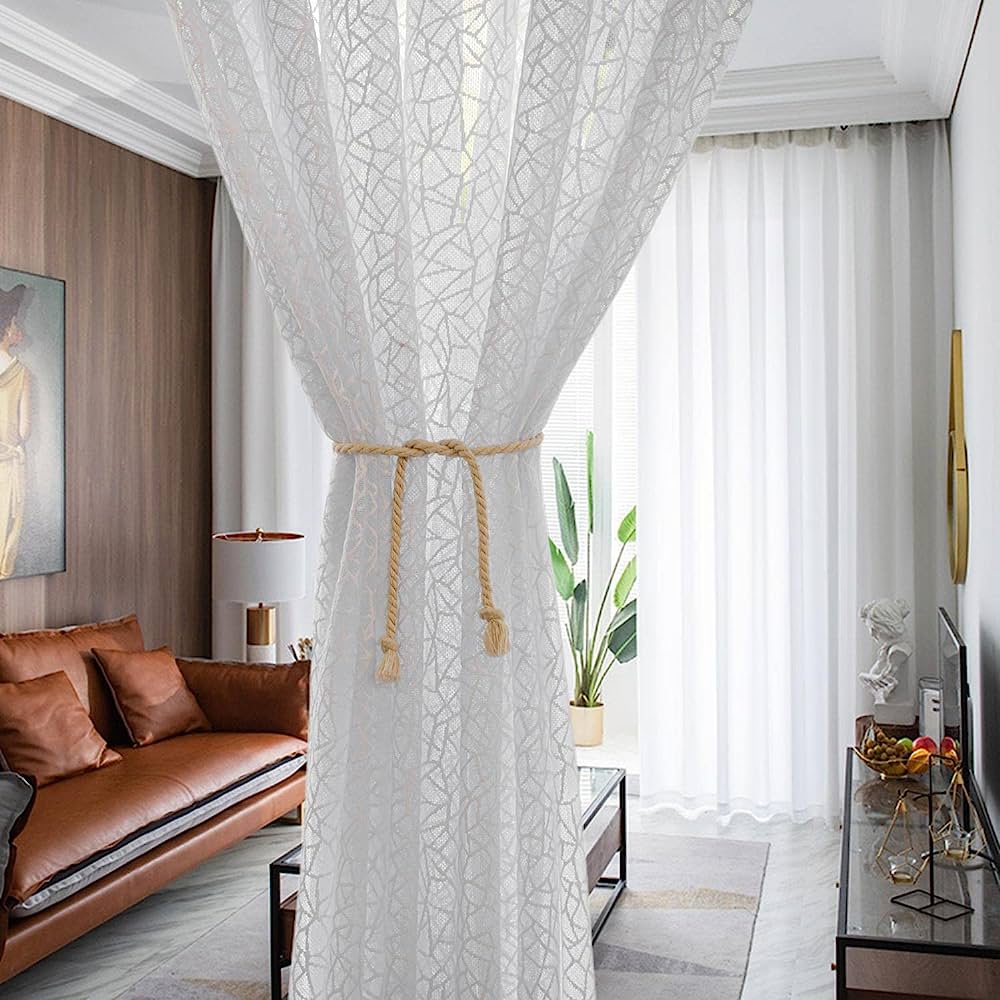 chiffon curtains