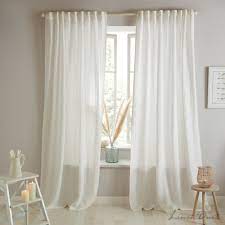 linen curtains